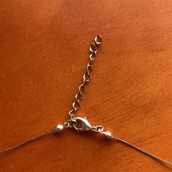 Delicate Blue and Silvertoned Necklace 2/$10 - Picture 3 of 3